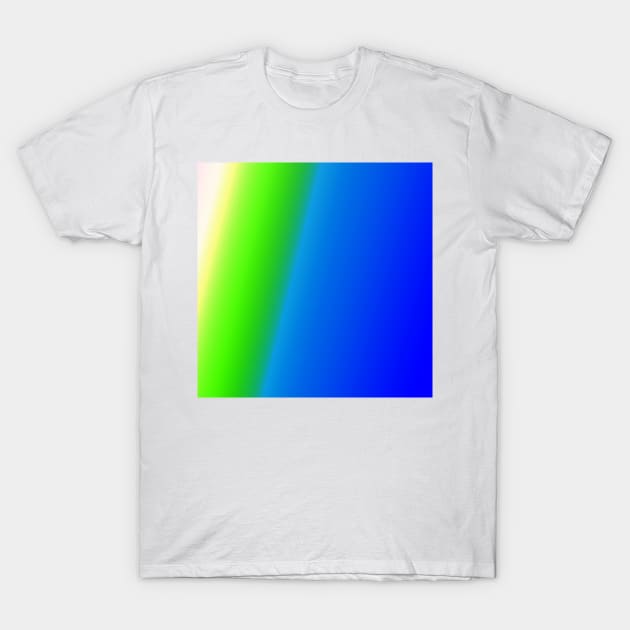 blue green yellow abstract texture T-Shirt by Artistic_st